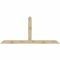Ekena Millwork Portland Rough Sawn Timber Gable Bracket, Douglas Fir, 108"W x 49"H x 6"D x 6"F, 11/12 Pitch GBW108X49X0606POR00RDF - alternate 1